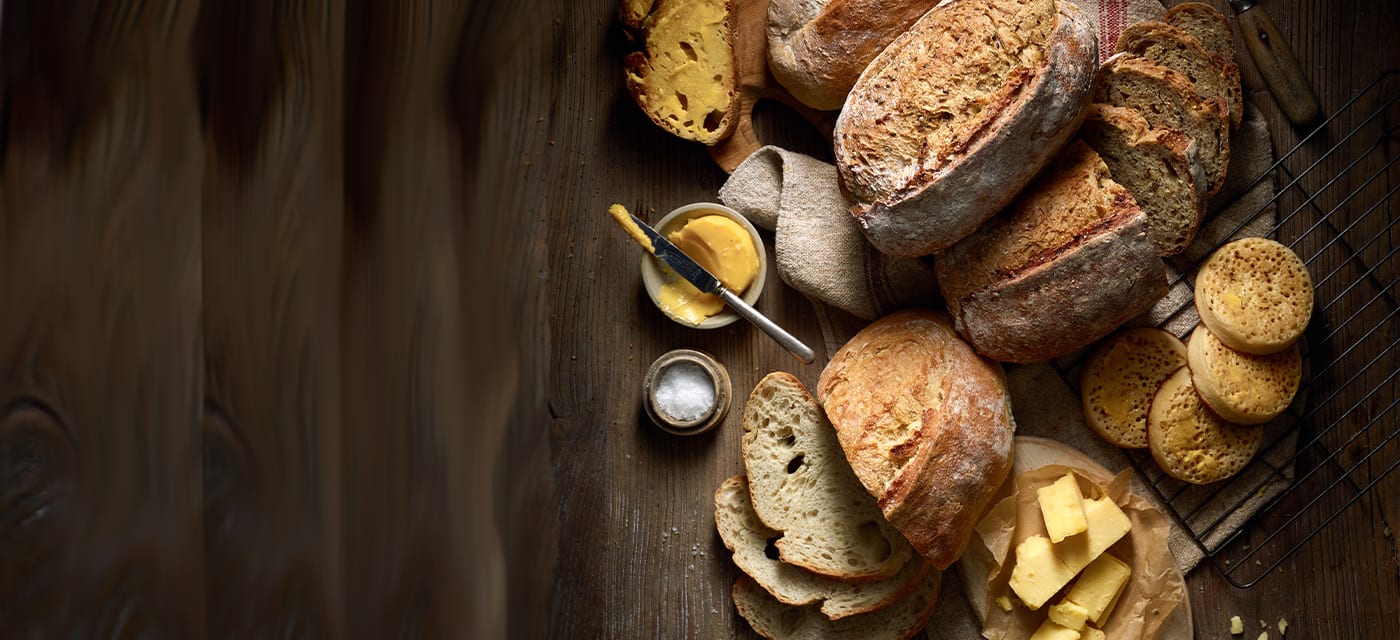 Artisan-baked bread Artisan-baked bread